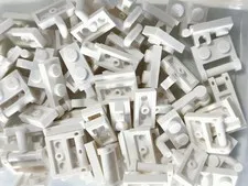 Bulk Lot 200 Random White Modified 1x2 LEGO Plates Mixed Assortment-REBRICKS