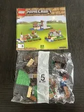 Lego 21135 Minecraft Crafting Box Lego (Bag #5 And Manual Only)