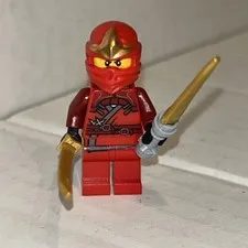 LEGO Kai Zx Minifigure njo0032 9449 9441 9561 Ninjago Rare Retired HTF