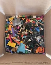 Huge Bulk Lot Of Lego Parts Assorted Pieces Large Box