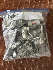 LEGO Bulk Lot 1 Gallon Bag (2lb. 5oz) Grey Bricks Clean Genuine