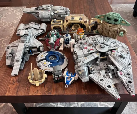 lego star wars bulk set lot pieces parts (incomplete)