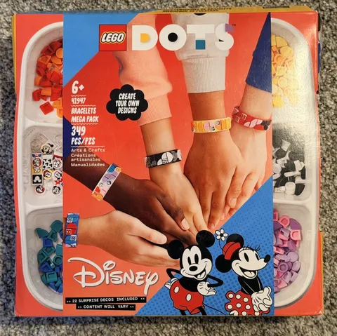 LEGO DOTS: Mickey & Friends Bracelets Mega Pack (41947) New Sealed