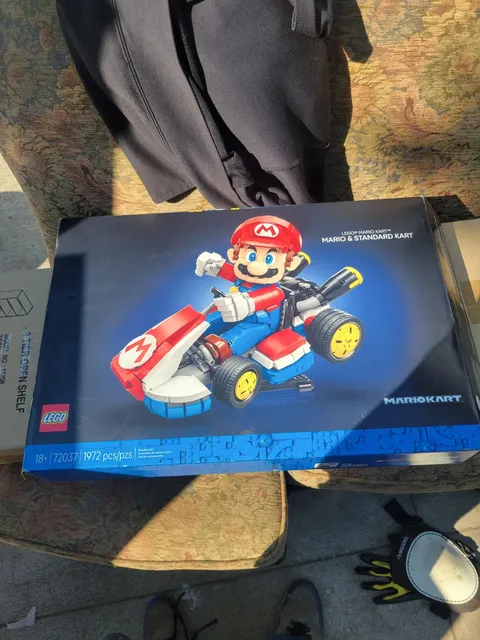 LEGO Super Mario Mario Kart Mario & Standard Kart Set 72037 1972 Pieces