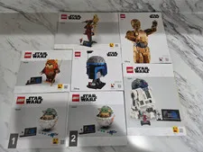 Lego Star Wars Manuals Lot Of 7 75403 75430 75408 75379 75428 75398