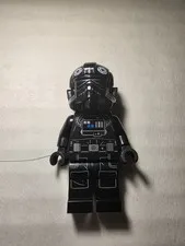 Lego Star Wars  TIE Fighter Pilot Minifigure Set Of 3 With Helmets.