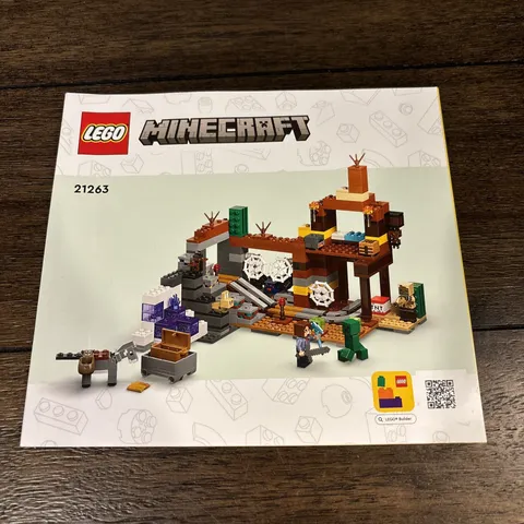 Lego Minecraft Instructions Manual Book Only Set 21263