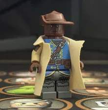 Preston/Fallout - Custom Printed on official LEGO parts (not sure who made)