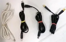 Lot of 4 USB-A to USB-B Cables of Various Length for LEGO Mindstorm Components