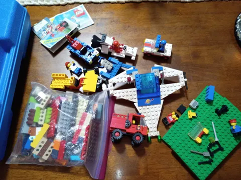 Vintage Lego Lot Rocket Ship, Exxon, Miscellaneous, 1960s Or '70S