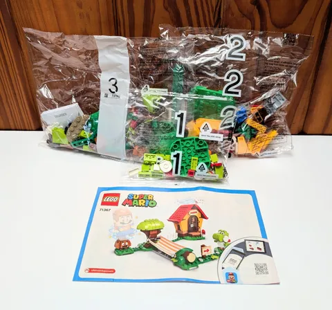 LEGO Super Mario 71367 Mario's House & Yoshi Expansion Set 205 pcs NEW Sealed