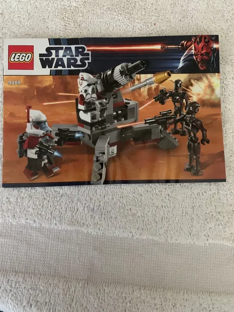 LEGO® Star Wars: Elite Clone & Droid Battle Pack (9488) Manual ONLY
