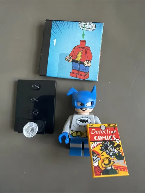 LEGO DC Super Heroes Bat-Mite Minifigure *NO Blue Cape CMF Series 71026 colsh16