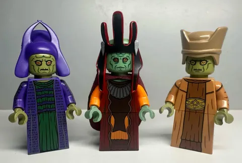 Star Wars OBT Bricks Cobalt Customs Trade Tactician Neimoidian Rute Nute Gunray