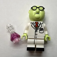 LEGO Dr. Bunsen Honeydew Minifigure No Cracks
