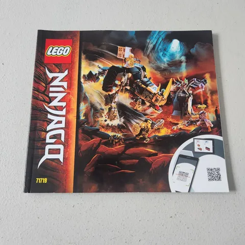 LEGO NINJAGO 71719 Zane's Mino Creature Instruction Manual Only