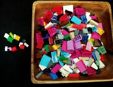 1 Pounds 5 Ounces Genuine Lego Roofing Blocks Bricks Mainly Slanted Some Round
