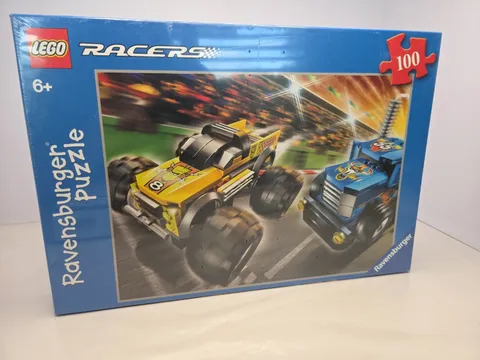 Vintage 2006 LEGO Racers Ravensburger Puzzle No. 109500 Factory SEALED NEW 
