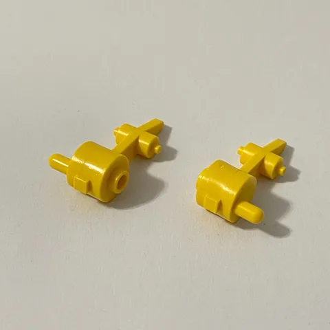 Lego 28567 Yellow Replacement Add-on Pieces Parts Lot of 2