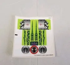 LEGO STICKER SHEET Set 9443 Rattlecopter Genuine 