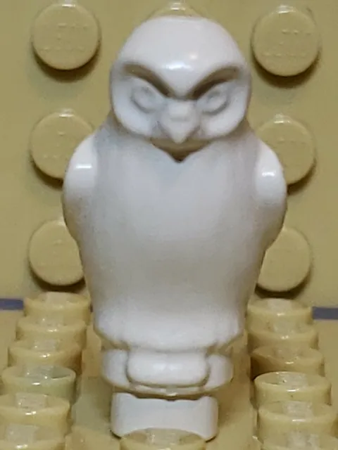 LEGO Harry Potter Animal Owl Rounded Features 40232 White 4708 4709 4714 4728