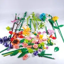 💥LEGO Botanicals Lot - 1.3 lbs Flower Bouquet Plant Foliage Free Fast Shipping 