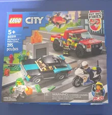 LEGO City Adventures 60319 Fire Rescue & Police Chase 295 pcs Age 5+