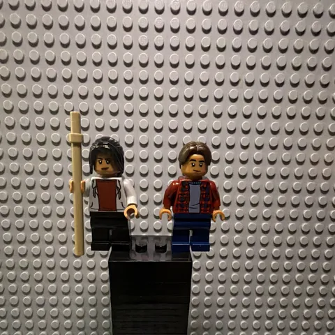 LEGO Minifigure Lot of 2 - Ned Leeds and MJ - MARVEL