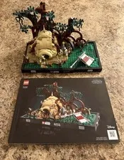 LEGO Star Wars Dagobah Jedi Training Diorama 75330 Complete w/ Instructions