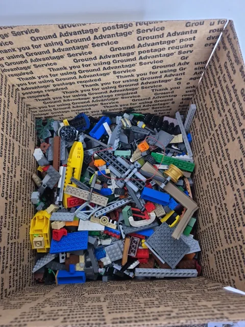 Lego Lot Approximately 7 Pounds lbs Random Mixed Pieces Bulk 
