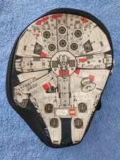 2013 ZIPBIN LEGO Star Wars MILLENNIUM FALCON Storage Minifigure Carrying Case