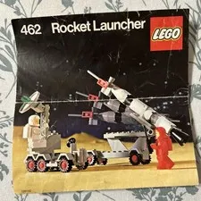 Lego Space Rocket Launcher (462) Instruction Booklet Only
