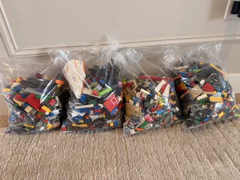 LEGO Bulk Lot 3 pound bags, 4 total bags of pieces and parts