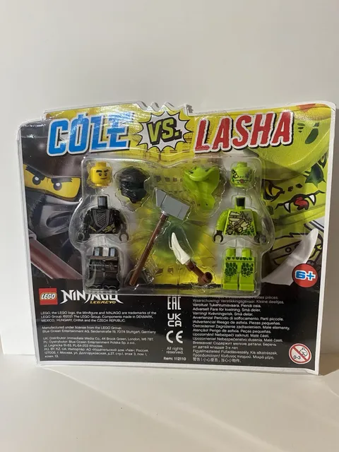 LEGO NINJAGO Legacy Minifigure Packs Cole Jay Zane Lasha Eyezor lot of 4 packs
