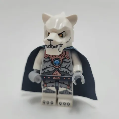 LEGO Sir Fangar - Dark Blue Cape loc161 Legends of Chima Rare minifigure
