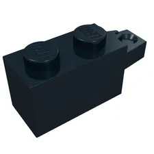 5x LEGO® Part 30541 - Hinge Brick 1 x 2 Locking with 1 Finger Horizontal End