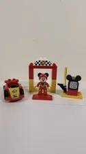 Lego Duplo 10843 Disney Mickey Mouse The Roadster Racers Car Complete Toy Set