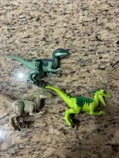 LEGO Jurassic Park World LEGO Dinosaur Lot Of 3 Velociraptor Raptor