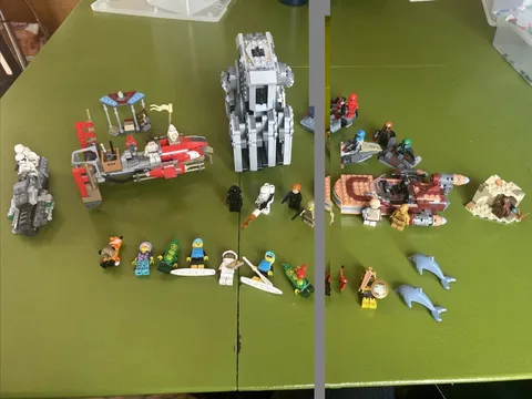 Mostly Retired Lego Set and Minifig Lot