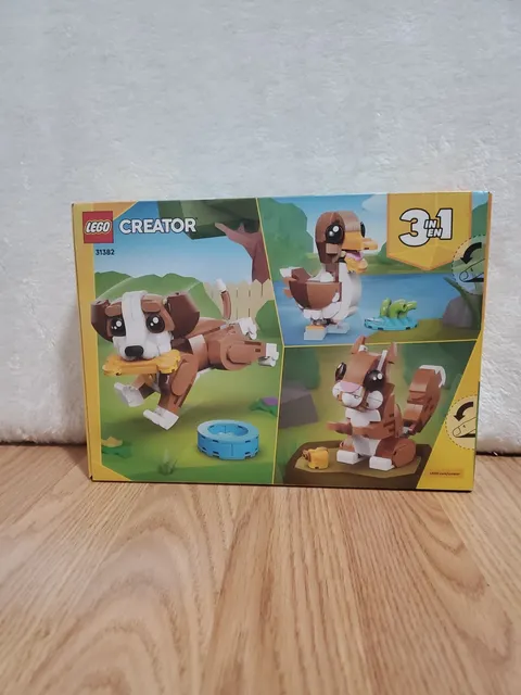 NIB Lego 31382 Creator 3-in-1 Playful Puppy 336pcs Ages 8+