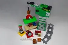 Lego Duplo Cargo Loading Cranky 3301 Thomas and Friends Incomplete Mixed Lot