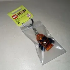 New Lego Power Miners Orange Rock Monster Firax Minifigure Keychain 852862