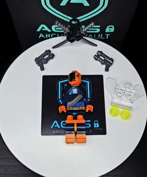 LEGO Deathstroke Minifigure sh0194  Brand New Never Assembled