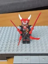 LEGO Mr. E Minifigure Biker Vest Oni Mask of Vengeance Ninjago MiniFig Njo385