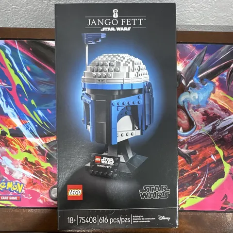 LEGO Star Wars Jango Fett Helmet Collection 75408 616 pcs 18+ Display Plate
