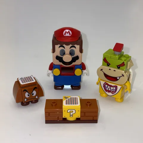 Lego Mario (Mar0007), Bowser Jr.(Mar0003) & Goomba(Mar0022), 3 From Set (71360)