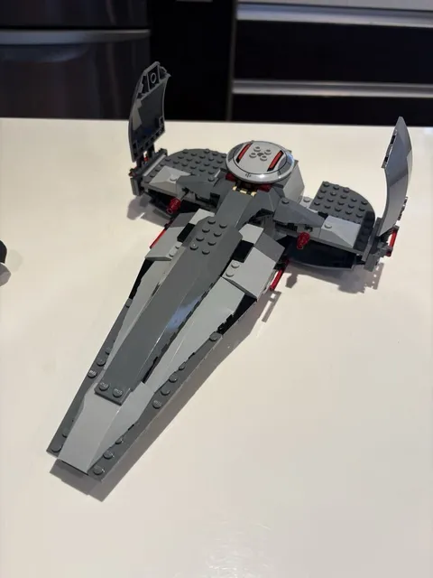LEGO 7663 Star Wars Sith Infiltrator Vehicle Set with Lightsaber