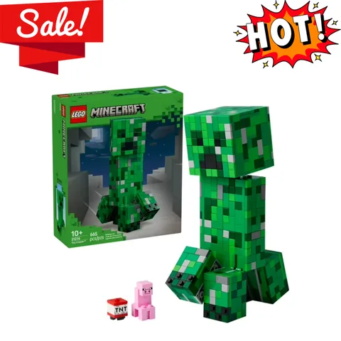LEGO Minecraft The Creeper Kids Toy 21276 Poseable Action Figure Block Kit