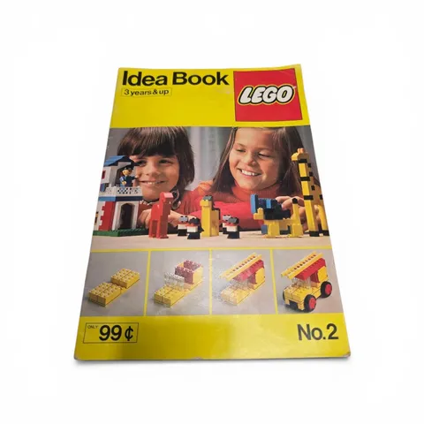 Vintage 1977 Lego Idea Book No. 2 (56 Pages) LEGO