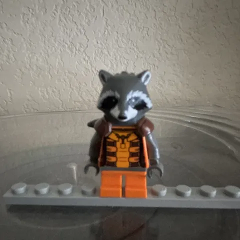 Rocket Raccoon - sh0122 - Set 76020 - LEGO Guardians of the Galaxy Minifigure